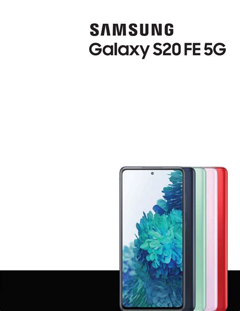 User manual Samsung Galaxy S20 (English .